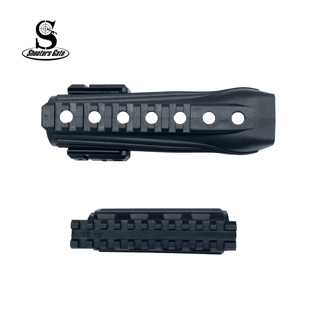 Shooters Gate AK 47/AK 74 Polymer Lightweight 2pc Quad Rail Handguard ...