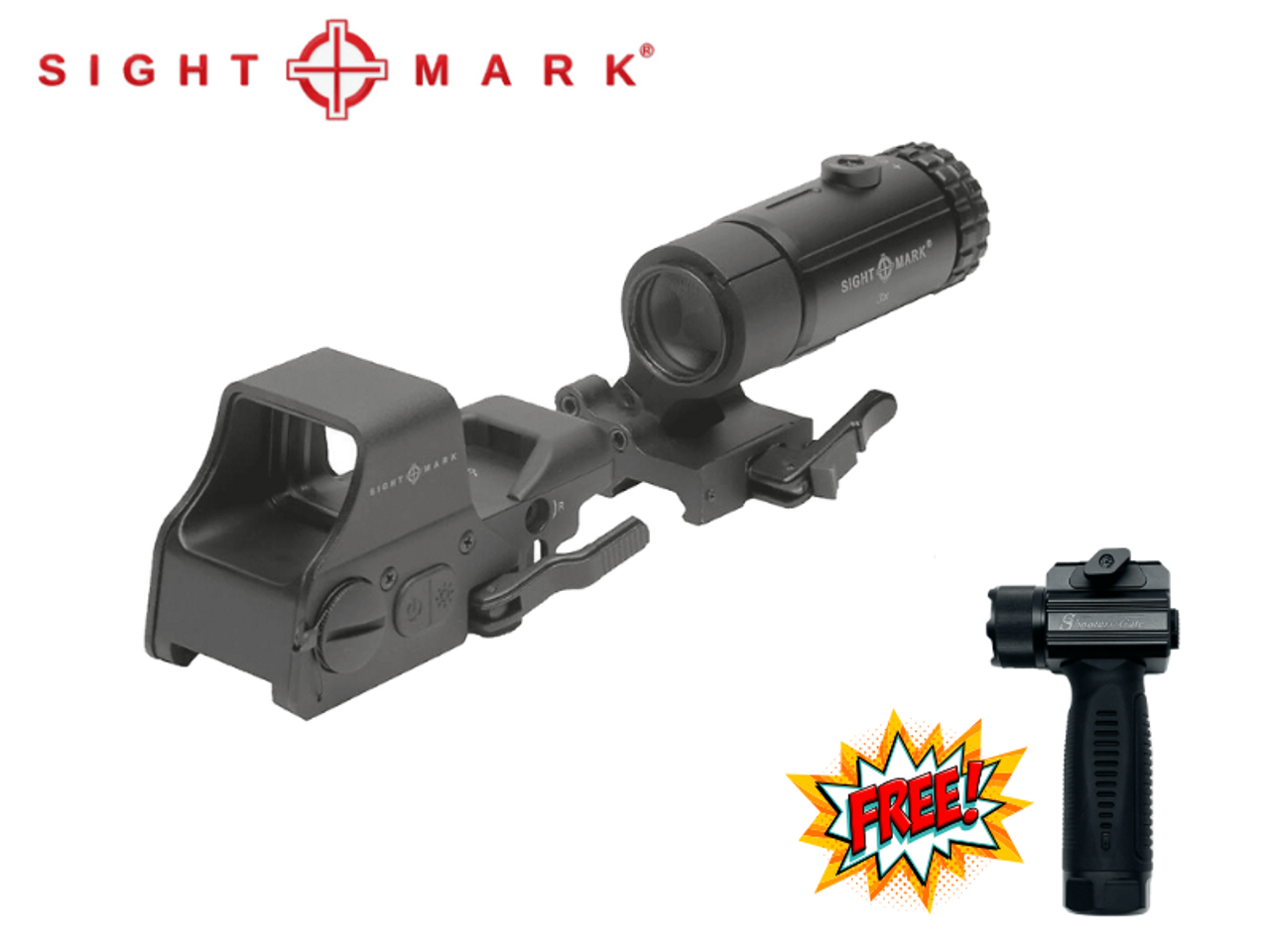 Sightmark Ultra Shot R-Spec Reflex Sight + T-5 Magnifier