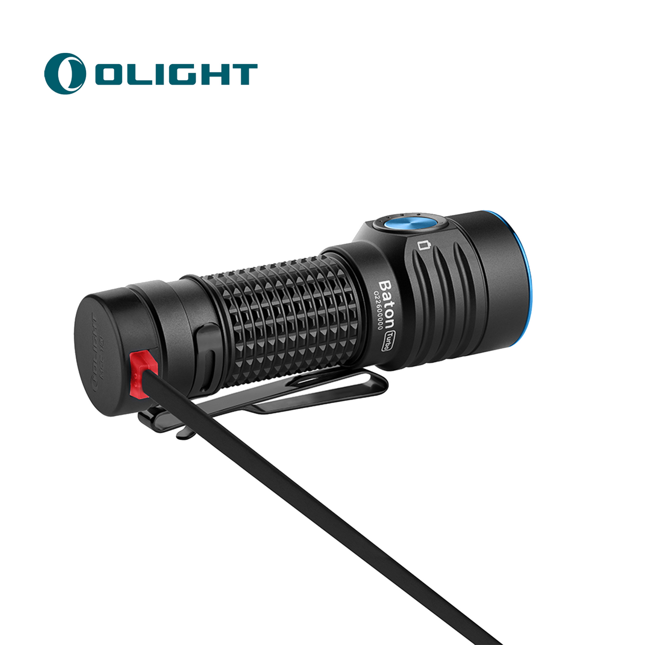 Luminária BATON TURBO 1000Lm, 510m de alcance, IPX8