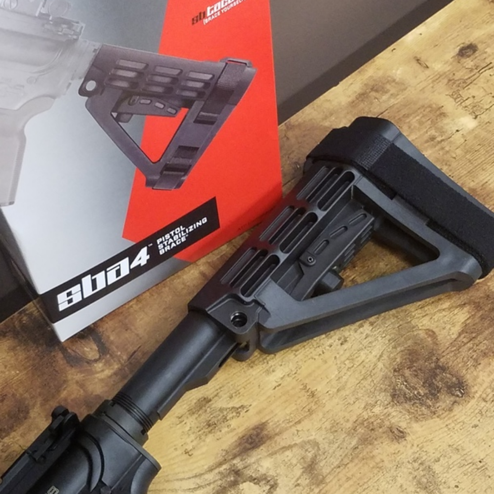 SBA4 SB Tactical Pistol Stabilizing Brace – Black | ShootersGate
