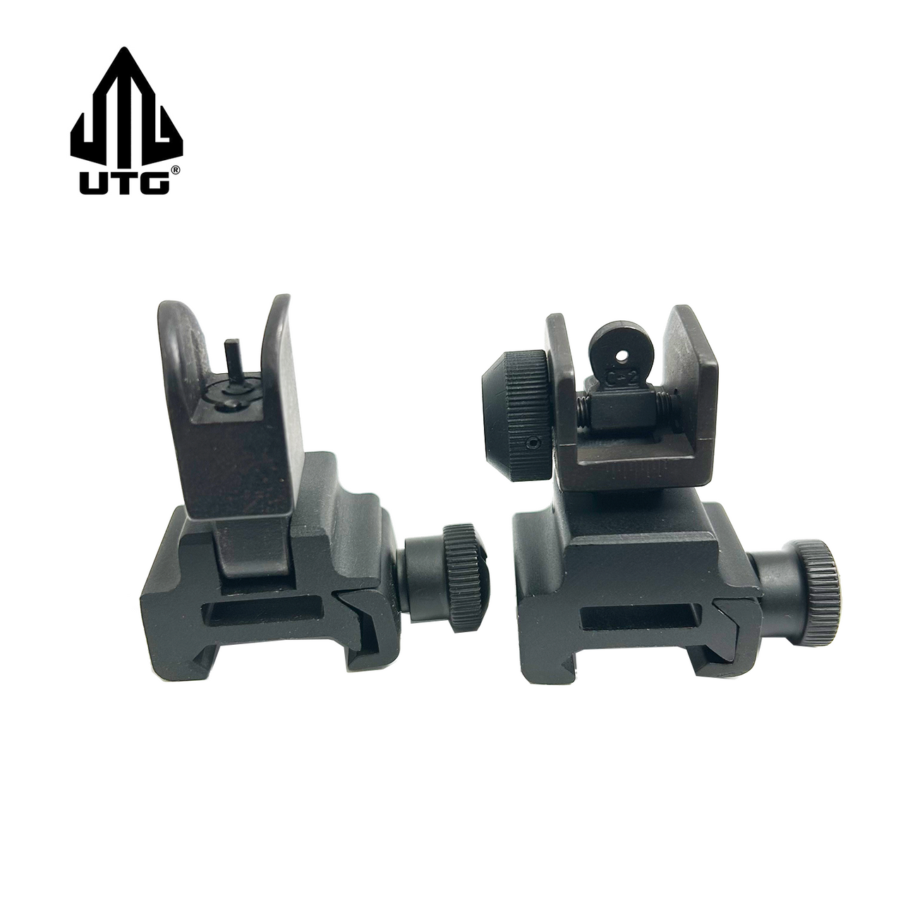 Aluminum Flip-Up Iron Sights, UTG - Shooters Gate