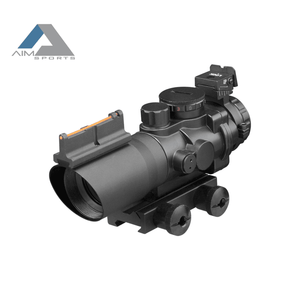 4X32 TRI ILLUMINATED SCOPE W/FIBER OPTIC SIGHT MIL-DOT RETICLE 4X32 TRI ILLUMINATED SCOPE W/FIBER OPTIC SIGHT MIL-DOT RETICLE