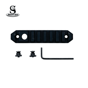 8 Slot Aluminum Picatinny Rail Section for M-LOK (4") QD 8 Slot Aluminum Picatinny Rail Section for M-LOK (4") QD