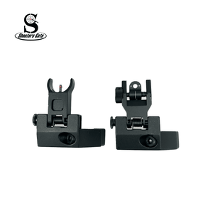 Aluminum Flip-Up 45 Degree Iron Sight, Fiber Optics Aluminum Flip-Up 45 Degree Iron Sight, Fiber Optics