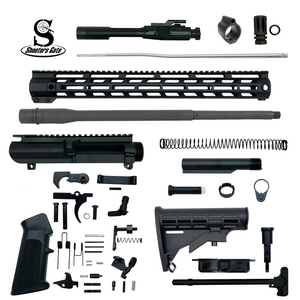 AR-10 .308 20″ Rifle Upper 17″ Rail Complete Build Kits (Unassembled Black Barrel Upper) – Black AR-10 .308 20″ Rifle Upper 17″ Rail Complete Build Kits (Unassembled Black Barrel Upper) – Black