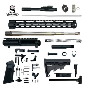 AR-10 .308 20″ Rifle Upper 17″ Rail Complete Build Kits (Unassembled S.S Barrel Upper) – Black AR-10 .308 20″ Rifle Upper 17″ Rail Complete Build Kits (Unassembled S.S Barrel Upper) – Black