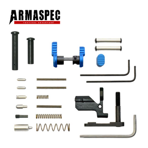AR-10 Armaspec Lower Part Kit – Blue AR-10 Armaspec Lower Part Kit – Blue