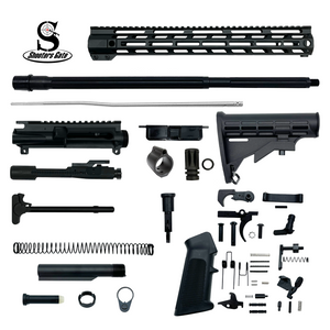 AR-15 .223 Wylde 20″ Rifle Upper Complete Build Kits (Unassembled Black Barrel Upper) – Black AR-15 .223 Wylde 20″ Rifle Upper Complete Build Kits (Unassembled Black Barrel Upper) – Black