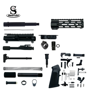 AR-15 300 Blackout 7.5″ Pistol Upper Complete Build Kits (Unassembled Black Barrel Upper) – Black AR-15 300 Blackout 7.5″ Pistol Upper Complete Build Kits (Unassembled Black Barrel Upper) – Black