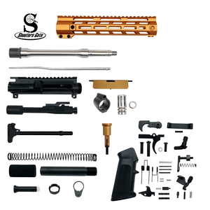 AR-15 5.56 Nato 10.5″ Pistol Upper Complete Build Kits (Unassembled S.S Barrel Upper) – Orange AR-15 5.56 Nato 10.5″ Pistol Upper Complete Build Kits (Unassembled S.S Barrel Upper) – Orange
