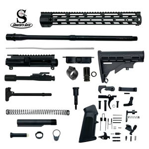 AR-15 6.5 Grendel 18″ Rifle Upper Complete Build Kits (Unassembled Black Barrel Upper) – Black AR-15 6.5 Grendel 18″ Rifle Upper Complete Build Kits (Unassembled Black Barrel Upper) – Black