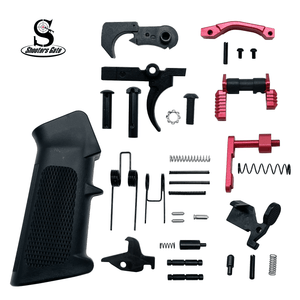 AR-15 Trigger Parts Complete Kit – Red AR-15 Trigger Parts Complete Kit – Red