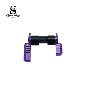 AR-15/AR-10 Colored Ambidextrous Safety Selector – Purple AR-15/AR-10 Colored Ambidextrous Safety Selector – Purple