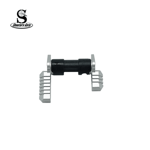 AR-15/AR-10 Colored Ambidextrous Safety Selector – Silver AR-15/AR-10 Colored Ambidextrous Safety Selector – Silver