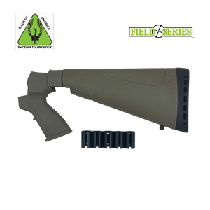 Phoenix Field Series Pistol Grip Sporter Buttstock for Mossberg Shotguns – FDE – 12 Gauge Phoenix Field Series Pistol Grip Sporter Buttstock for Mossberg Shotguns – FDE – 12 Gauge