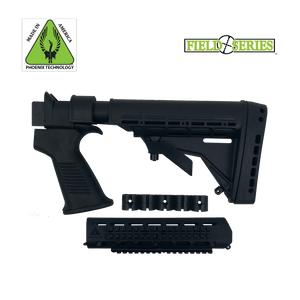 Phoenix Field Series Tactical Pistol Grip Recoil ButtStock – Saiga® 12 Gauge – Black – 12 Gauge w/ Tactical Forend Phoenix Field Series Tactical Pistol Grip Recoil ButtStock – Saiga® 12 Gauge – Black – 12 Gauge w/ Tactical Forend