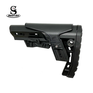 Shooters Gate AR-15 MIL-SPEC Buttstock with cheek rest, black Shooters Gate AR-15 MIL-SPEC Buttstock with cheek rest, black
