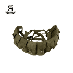 Shooters Gate Military Surplus 10 Pocket Chinese SKS Type 56 Chest Rig Bandolier Ammo Pouch