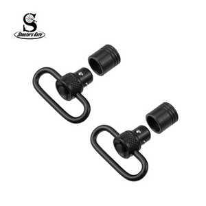 Shooters Gate Push Button QD Quick Detachable Swivels Black Shooters Gate Push Button QD Quick Detachable Swivels Black