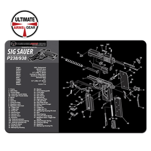 SIG P238/P938 Cleaning Mat SIG P238/P938 Cleaning Mat