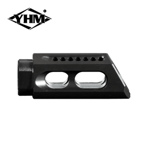 YHM SLANT MUZZLE BRAKE/COMPENSATOR 1/2×28 .223/5.56 YHM SLANT MUZZLE BRAKE/COMPENSATOR 1/2×28 .223/5.56