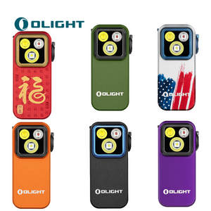 Oclip Pro Clip on Flashlight with Floodlight Spotlight and Red Light Oclip Pro Clip on Flashlight with Floodlight Spotlight and Red Light
