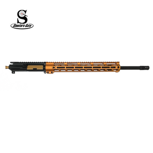 AR-15 .223 Wylde Assembled Rifle Upper, 20" Parkerized Barrel 1 8 Twist, Rifle length gas, Orange