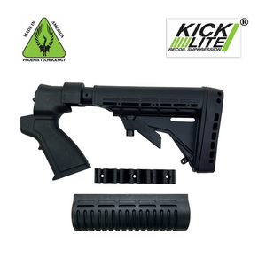 KickLite ® Tactical Recoil Reduction Stock Mossberg® – Black – 20 Gauge with Standard Forend