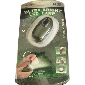Cranking for power generation Led lamp