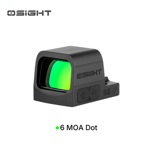 Osight SE Enclosed Optic with RMSc Footprint and Replaceable Battery, Green Dot only