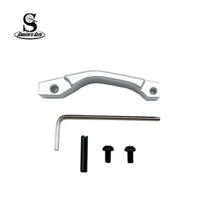 Enhanced Colored Trigger Guard for AR-15/M4-Silver