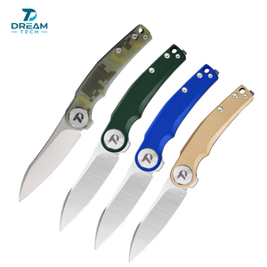 DREAMTECH Knives Folding Outdoor knife G10 Knives D2 Knife D3618