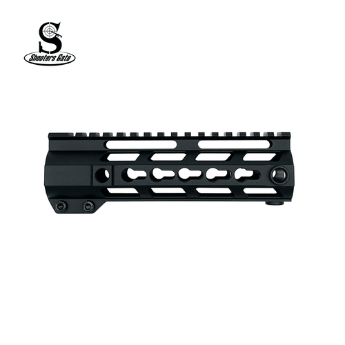 7" Black AR-15 Free Float QD Keymod Handguard