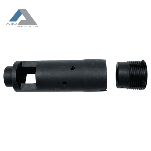 Aim Sports Ar Muzzle Brake with Ak Style 1/2X28 R/H Threads