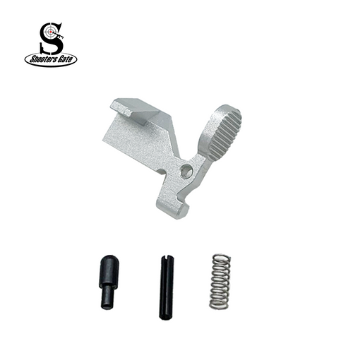 AR-15 Bolt Catch/Stop Colored – Silver