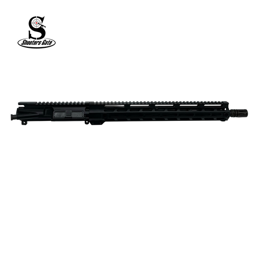 AR-15 7.62x39 Assembled Rifle Upper, 16" Parkerized Heavy Barrel 1 10 Twist, Carbine gas system, 15, Black