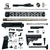 AR-10 .308 20″ Rifle Upper 17″ Rail Complete Build Kits (Unassembled S.S Barrel Upper) – Black