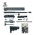 AR-15 300 Blackout 16" Rifle Build Kit (Unassembled) - Black