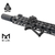UTG® ULTRA SLIM ANGLED FOREGRIP, M-LOK®, BLACK