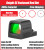 Osight SE Enclosed Optic with RMSc Footprint and Replaceable Battery, RED