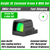Osight SE Enclosed Optic with RMSc Footprint and Replaceable Battery, Green Dot only