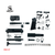 AR-15 5.56 Nato 5.5" Pistol Upper Build Kit (Unassembled) - Black 