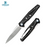 DREAMTECH Knife Folding Pocket Knife Carbon Fiber Handle D2 Knife D3347C