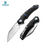 DREAMTECH Knife Folding Pocket Knife Micarta Handle D2 Knife D3502