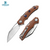 DREAMTECH Knife Folding Pocket Knife Micarta Handle D2 Knife D3502