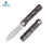 DREAMTECH Knife Folding Knife Micarta Handle D2 Blade Knife D3896