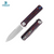DREAMTECH Knife Folding Knife Micarta Handle D2 Blade Knife D3896