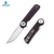 DREAMTECH Knife Folding Knife Micarta Handle D2 Knife D3897
