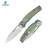 DREAMTECH Kinfe Folding Pocket Knife G10 Knives D2 Blade Knife D4130