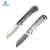 DREAMTECH Folding Knives Titanium Knife 14C28N Blade Knife D4453